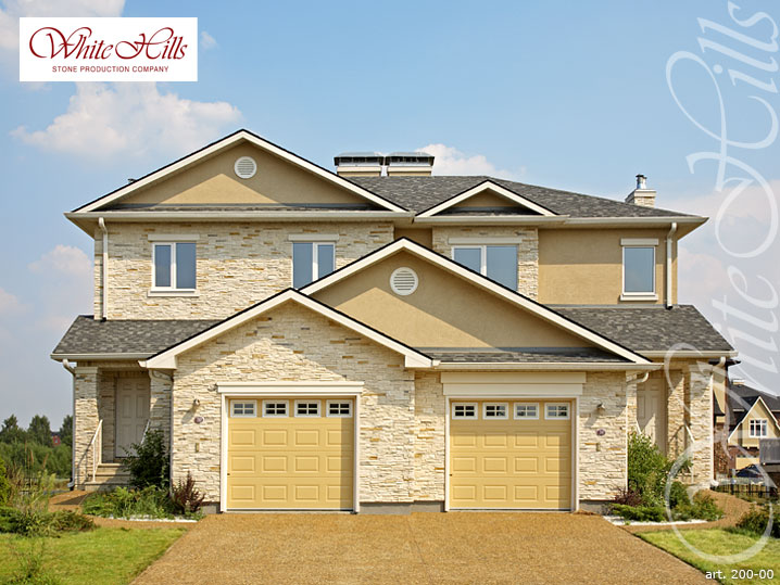 Облицовочный камень White Hills, Фьорд Лэнд, цвет 200-00