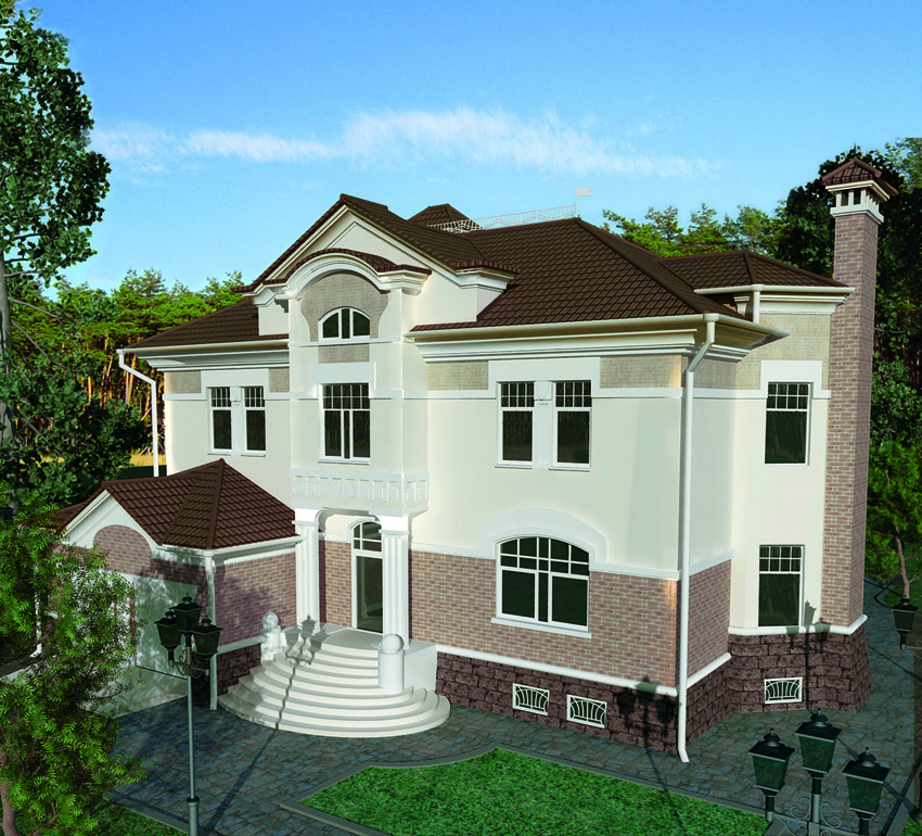 Композитная черепица, Luxard, коллекция Luxard Roman, мокко